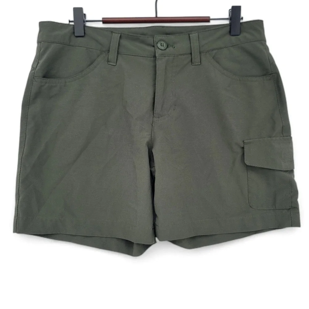 Eddie‎ Bauer Womens Size 6 Set 2 Hiking Cargo Shorts Gorpcore Outdoor Utility